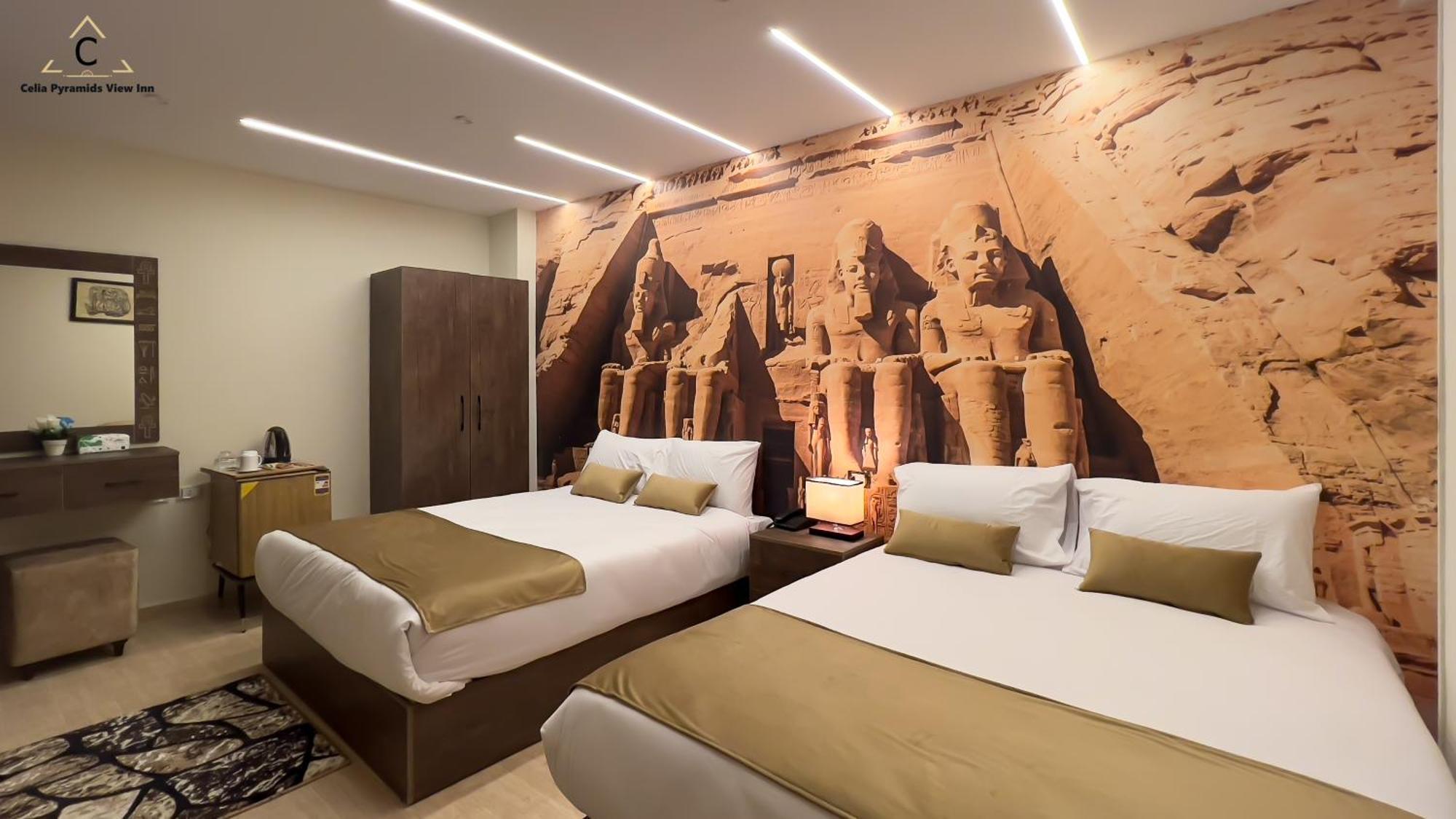 Celia Pyramids View Inn Nazlet el-Sisi Luaran gambar