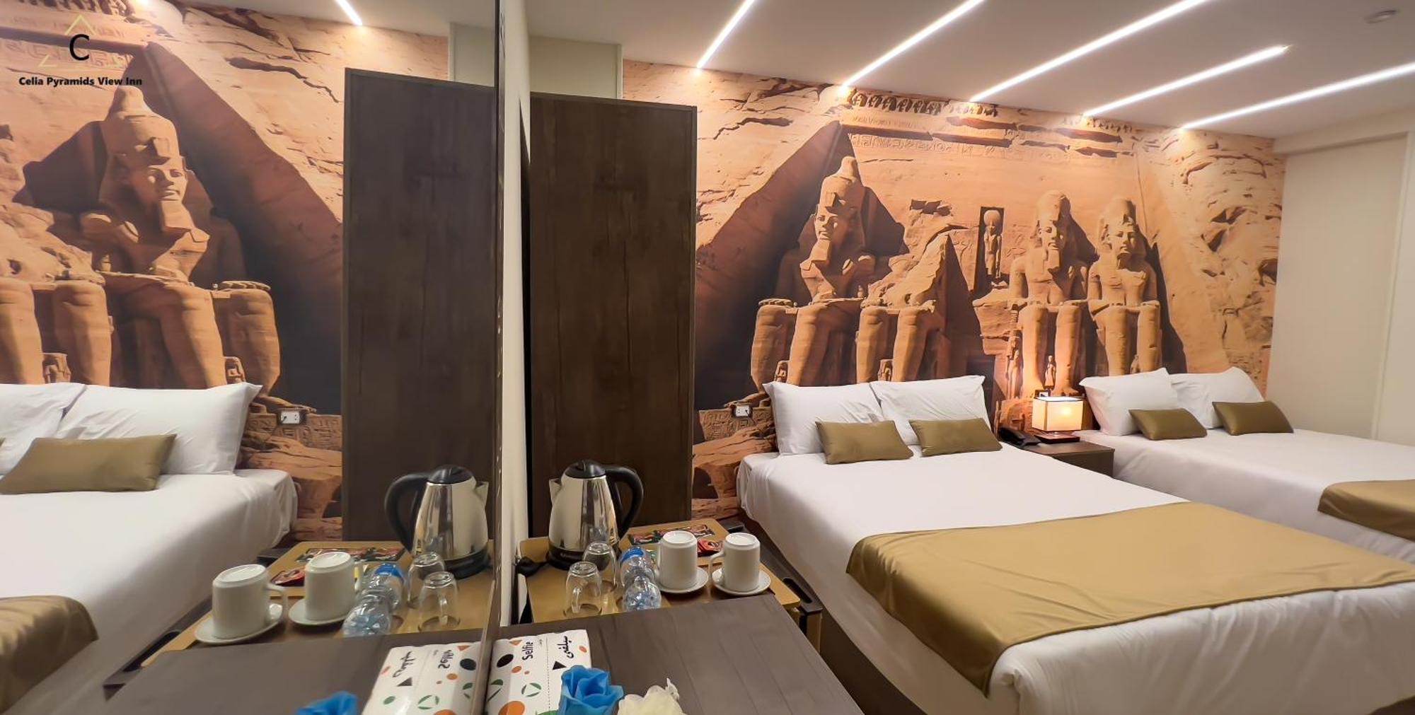 Celia Pyramids View Inn Nazlet el-Sisi Luaran gambar